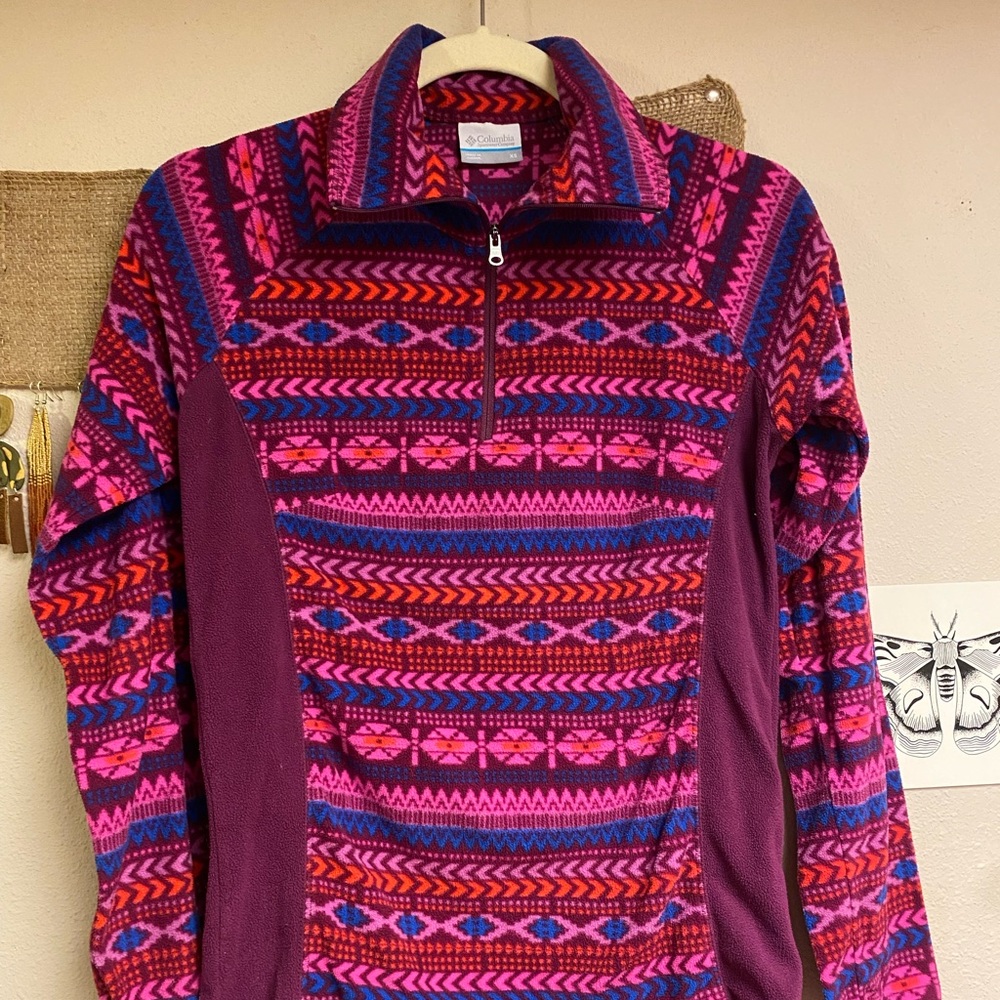 Columbia half zip fleece